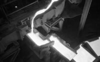 Pouring Copper Anodes