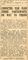 trial s related to the Flin Flon Strike 1934