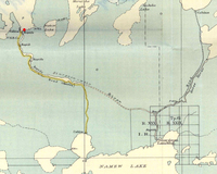 Beaver City route map
