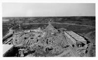 north end of the plant looking north