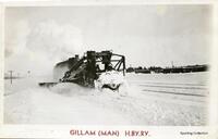 Hudson Bay Railway at Gillam, Manitoba