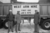 First truckload of ore from Westarm Mine. 