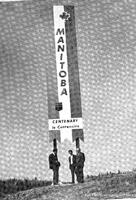 Manitoba Centennial Bill Board