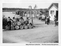 Airplane used for Island Falls to Flin Flon