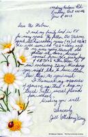 Jill Stickney Letter