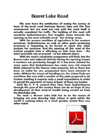 Beaver Lake Road Document