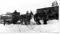 Hauling a boiler to Owl River