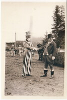 King George V and Queen Mary Silver Jubilee May 6 1935 First Mayor Ernie Foster as John Bull
