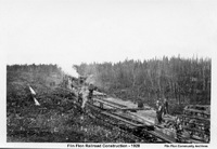 Flin Flon Railroad Construction - 1928