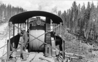 Construction of Sherritt Gordon Railroad