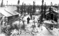 Camp Mile 442 on Hudson Bay Railway