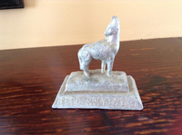 Howling Wolf Zinc Plant Souvenir 