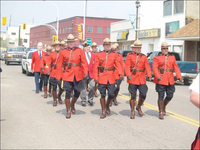 Past and present Flin Flon Mounties 