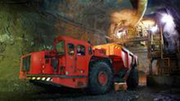 Trout Lake Mine Underground Ore Truck