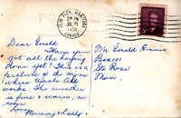 Back of Post Card 1019673