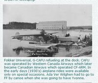 Fokker Universal , G-CAFU