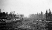 Aftermath Of Cranberry Portage Fire – June 4 1929