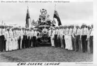 Silver Jubilee parade May 8 1935 Canadian Slovak League 