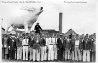 Siver Jubilee Parade May 8 1935 BPO Elks Float 