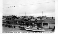 Canadian Legion Float Leading the Parade