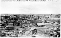Looking East Across Ross Lake Subdivision