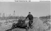 Flanged Wheeled Gas Cart – 1929 