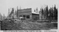  After Cranberry Portage Forest Fire – June 1969 