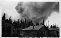 Fire West of Cranberry Portage - June 4 , 1929 