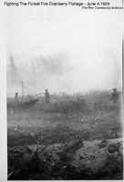 Forest Fire Cranberry Portage June 4 1929