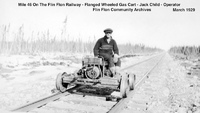 Flanged Wheeled Gas Cart 