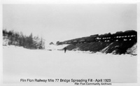 Flin Flon Railway Mile 77 