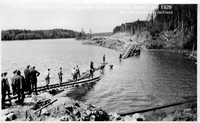 Flin Flon Railway Mile 73 Bridge 