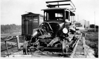 Alex Smith’s Truck After Colliding With The “Muskeg Special” 