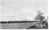 Hudson Bay Railroad Bridge 