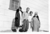Irene McGillvary, Bill Barker and Mrs. Barker and Ma Bell 