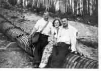  “Margarite Wilton and friends-1” the two men appear to be WSB Lockhart and Bob Dadson 1930 
