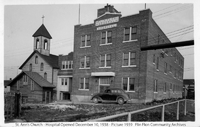 St. Ann’s Church and Flin Flon General Hospital 