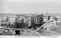 Construction of the Willis Home June 1931 