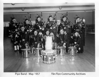 Pipe Band – May 1957 