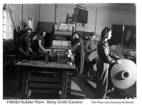 Women working in HBM&S in World War 11