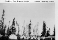 Flin Flon Tent Town 1920’s 