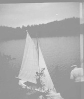The Sea Scout Ship Ethel on Hapnot Lake 1942