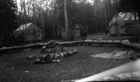 Fire Circle at Camp Whiney 1940’s 
