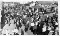 Strikers marching back to work 