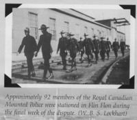 Royal Canadian Mounted Police were stationed in Flin Flon during the Final Week of the Dispute