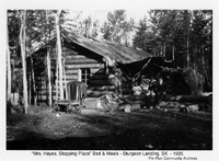 “Mrs. Hayes Stopping Place” Bed & Meals-