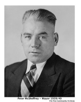 Peter McSheffrey Mayor of Flin Flon 1939/1940 