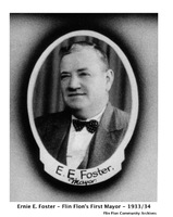 Ernie Foster First Mayor of Flin Flon 