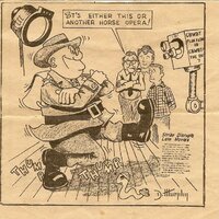 Flinty helps pass the time during the strike