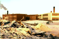 Terrace School on Fire January 1963
